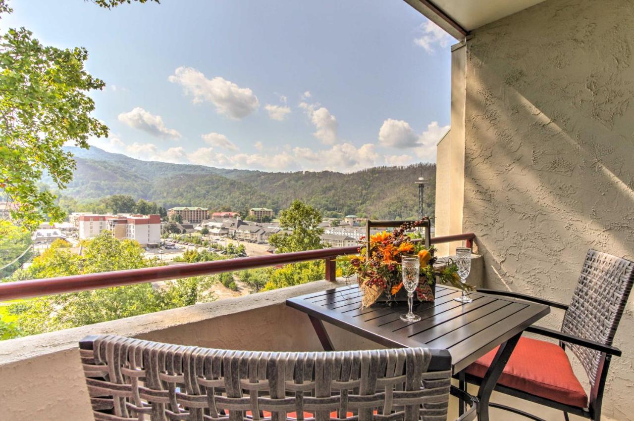 Gatlinburg Mountain Penthouse With Private Terrace! Appartamento Esterno foto