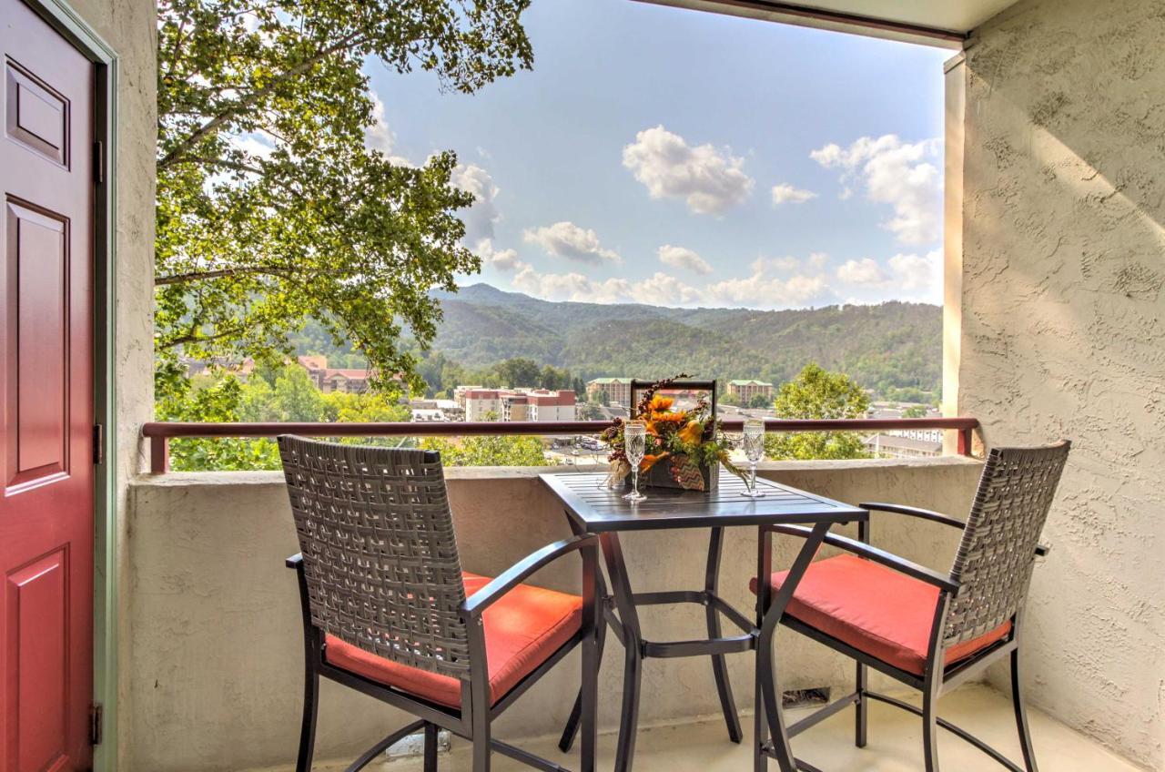 Gatlinburg Mountain Penthouse With Private Terrace! Appartamento Esterno foto