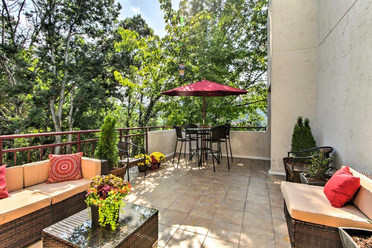Gatlinburg Mountain Penthouse With Private Terrace! Appartamento Esterno foto