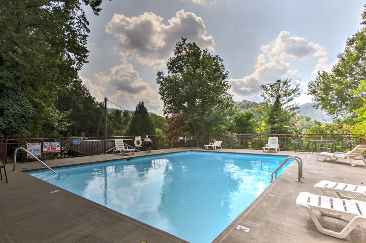 Gatlinburg Mountain Penthouse With Private Terrace! Appartamento Esterno foto